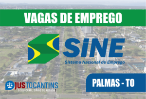 SINE Palmas divulga 53 vagas de emprego nesta terça-feira, 18