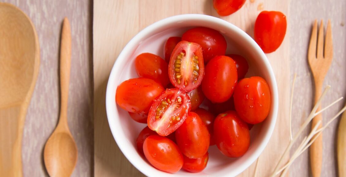 Tomate Cereja - Reprodução Canva