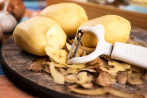 Cascas de batata - Reprodução do Canva