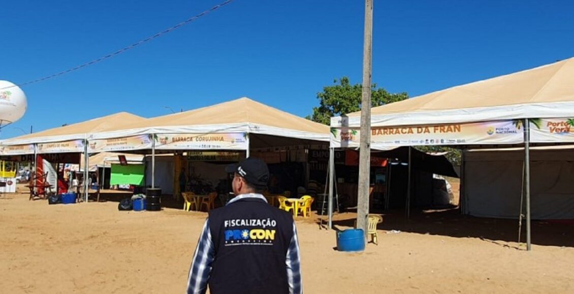 Imagem fiscalização praia procon