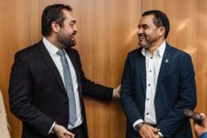 Imagem do Governador do Tocantins e do Governador do Rio de Janeiro