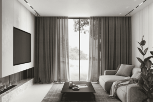 Cortinas para sala: descubra as melhores opções - reprodução internet