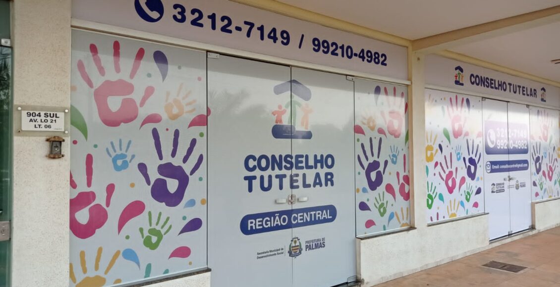 local onde ficam os conselheiros tutelares de Palmas