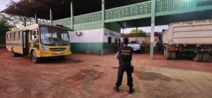 Policial Federal em operação na cidade de Tocantinópolis