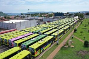 Vereador Folha comemora entrega de mais 70 novos ônibus do transporte coletivo pela Prefeitura de Palmas