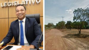 Vereador Waldson da Agesp solicita pavimentação asfáltica da Avenida B no setor Irmã Dulce, que conecta o Jardim Aureny IV ao Jardim Aureny III
