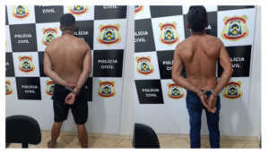 Suspeitos são presos após invadir residência, roubar dinheiro e agredir idoso durante assalto