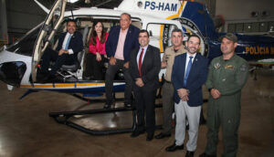 Grupamento Aéreo da PM do Tocantins recebe helicóptero Graer 03 para reforçar operações de segurança e resgates