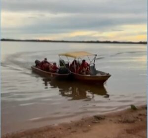 Corpo de homem desaparecido após naufrágio no Rio Araguaia é encontrado 63 km abaixo do local do acidente