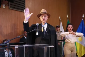 O presidente agradeceu o apoio da equipe do Tribunal e se mostrou otimista para o futuro