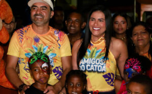 Governador Wanderlei Barbosa anuncia construção de praça em Campo Alegre durante Carnaval em Paranã