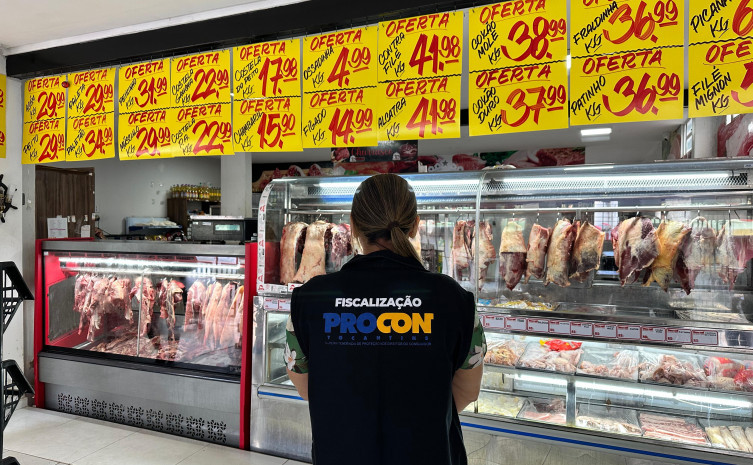 Pesquisa do Procon revela diferença de até 177% nos preços das carnes em Araguaína