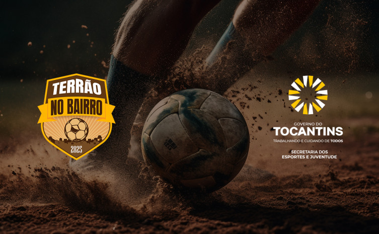 Inscrições abertas para o torneio Terrão Society no Bairro, que terá jogos de junho a novembro em Palmas Inscrições abertas para o torneio Terrão Society no Bairro, que terá jogos de junho a novembro em Palmas
