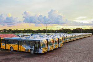 Nova frota de ônibus zero km começa a circular em Palmas a partir do dia 7, com tarifa gratuita até 11 de maio