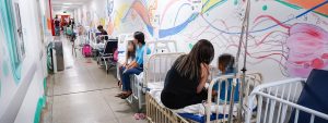 MPTO constata uso de corredor como sala de atendimento e falta de higiene no Pronto-Socorro Infantil do HGP
