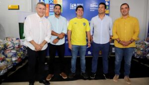 Obras de Centros Esportivos em Luzimangues e Palmas são lançadas pelo ministro do Esporte
