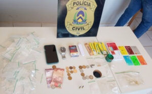 Homem suspeito de tráfico de drogas, posse de munição e estupro de menor é preso no norte do Tocantins