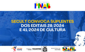 Governo convoca suplentes de editais de cultura da Política Nacional Aldir Blanc