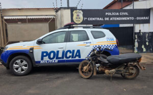 Homem é preso após furtar moto na região central do Tocantins e dirigir embriagado na BR-153
