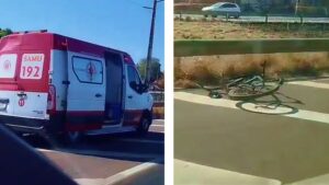 Idoso morre após ser atropelado por ambulância do Samu em faixa de pedestres em Palmas