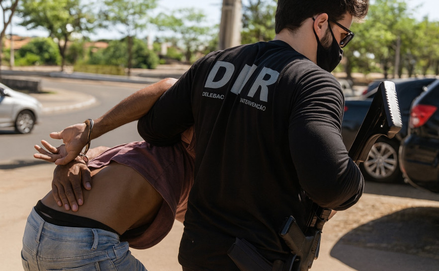 Homem é indiciado por tentativa de latrocínio após esfaquear vítima e furtar carro