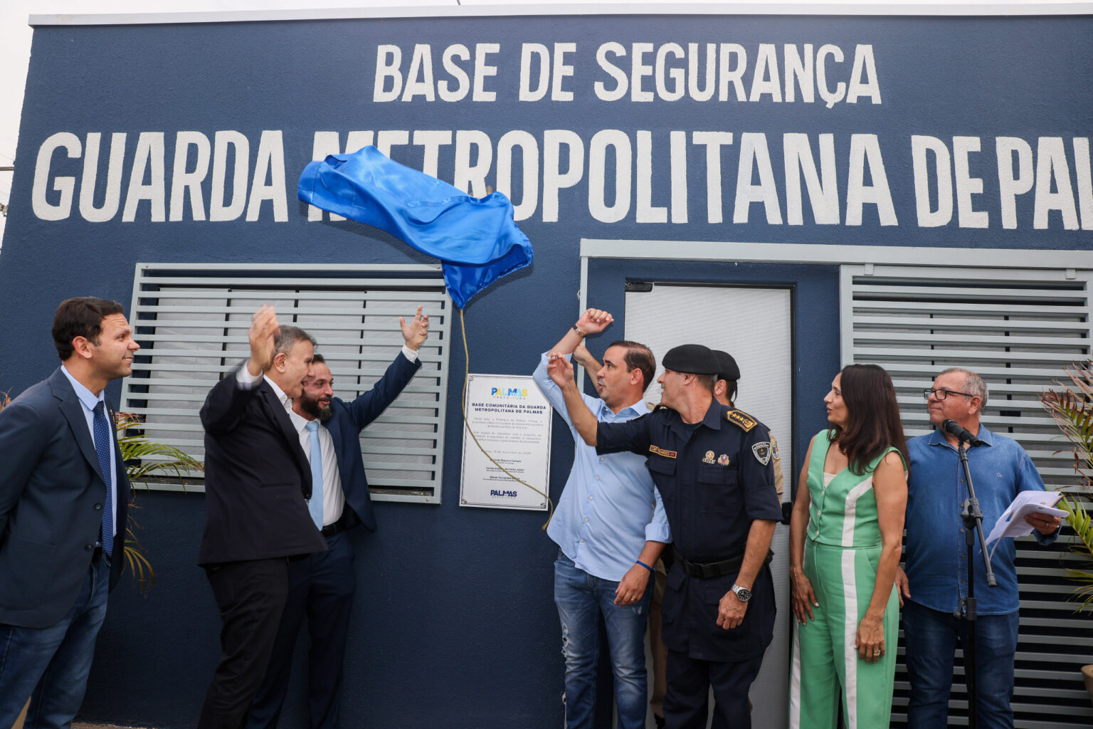Base Comunitária da Guarda Metropolitana é inaugurada na Praia da Graciosa e funcionará 24 horas por dia