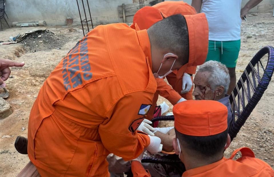 GMP prende homem armado com foice após ataque que deixou vítima com cortes profundos