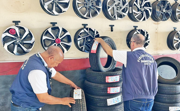 Pneus precisam ter Selo do Inmetro e informação de desempenho; Metrologia reforça regras na temporada de chuvas