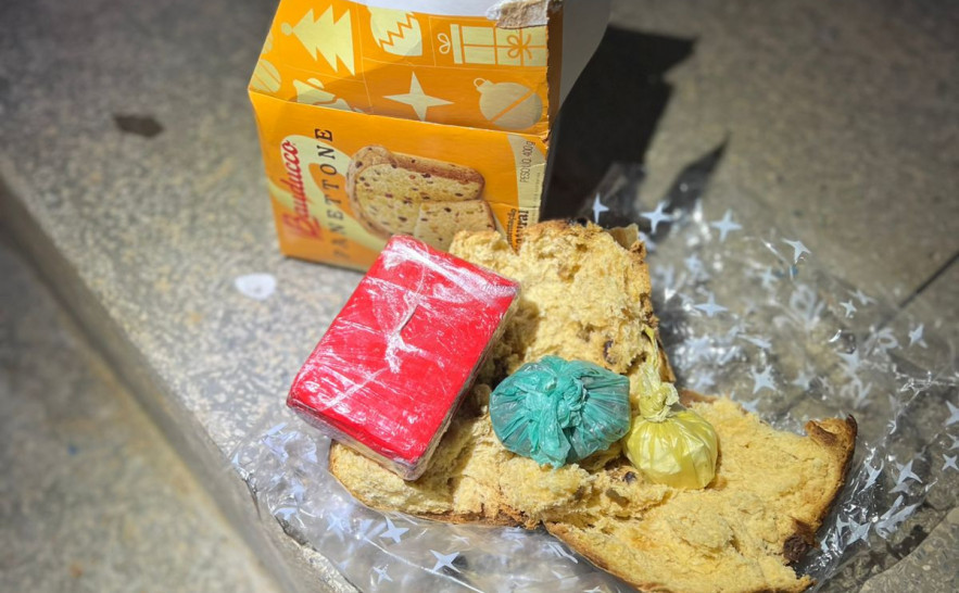 Panetones recheados com drogas são apreendidos durante ação da Operação Boas Festas na região sudeste do Estado