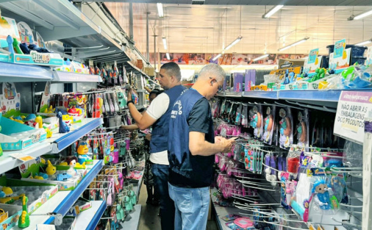 Brinquedos infantis entram no radar de fiscalização no Tocantins às vésperas do Natal