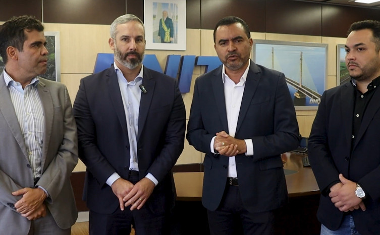 Após reunião no DNIT, governador Wanderlei Barbosa anuncia recuperação de estradas e novo anel viário no Bico do Papagaio