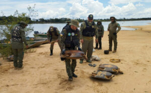Fiscalização da Piracema recolhe tartarugas, apreende redes e arma em várias regiões do Tocantins