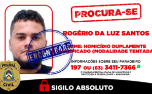 Suspeito de tentativa de homicídio é preso após ataque a tiros que deixou vítima tetraplégica em Araguaína