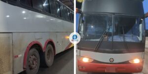 Ônibus interestadual clandestino é apreendido em Gurupi com 42 passageiros e riscos graves à segurança
