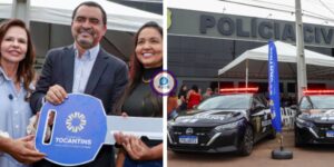 Governador Wanderlei Barbosa inaugura complexo de delegacias com sete unidades e entrega viaturas em Palmas