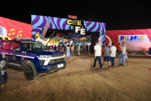 Com 30 guardas por noite e câmeras instaladas só para o evento, Capital da Fé 2026 teve segurança reforçada no Estádio Nilton Santos