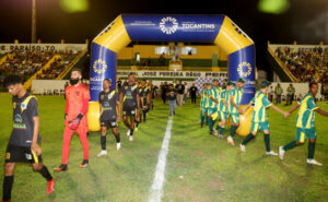 Clubes do Campeonato Tocantinense exibem nos uniformes mensagem de combate à violência contra mulheres