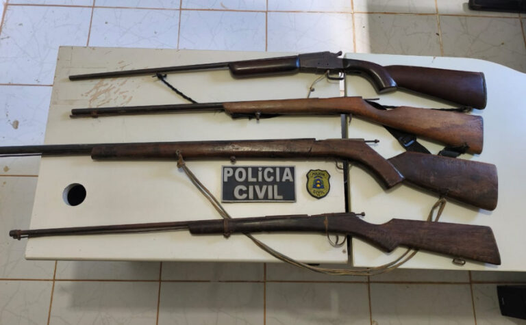 Ameaças de morte em família terminam com prisão e apreensão de armas no interior do TO