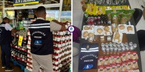 Procon apreende pães, laticínios e bebidas vencidas em dois grandes estabelecimentos de Palmas e alerta para risco à saúde