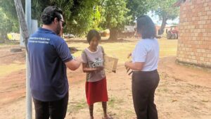 Força-tarefa leva serviços jurídicos e concede medidas protetivas dentro da Ilha do Bananal