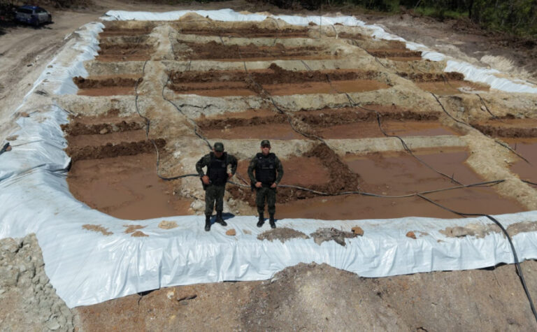 Operação contra garimpo ilegal apreende mais de meia tonelada de substâncias tóxicas no sudeste do TO
