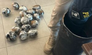 Homem que viajava do MT para o MA é preso em Araguaína com 19 kg de drogas escondidas em mala