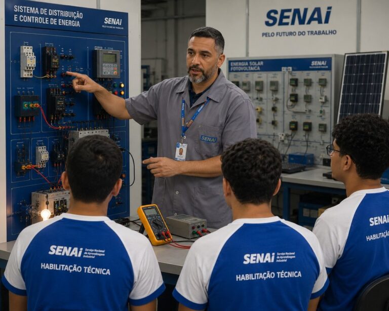 SENAI Tocantins abre seleção para Instrutor na área de Energia; veja requisitos e benefícios
