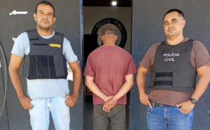 Suspeito de invadir casa, agredir mulher e dar golpes de facão em idoso é preso no sul do TO