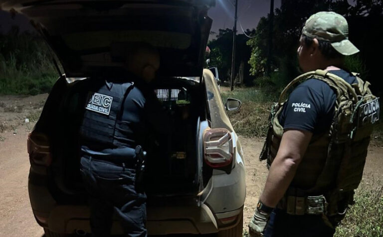 Suspeitos de matar homem com tiros e pauladas após discussão por garrafa de uísque são presos em operação no TO