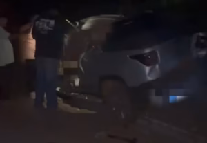 Motorista morre e três pessoas ficam feridas em acidente com três veículos na BR-153 entre Tabocão e Guaraí