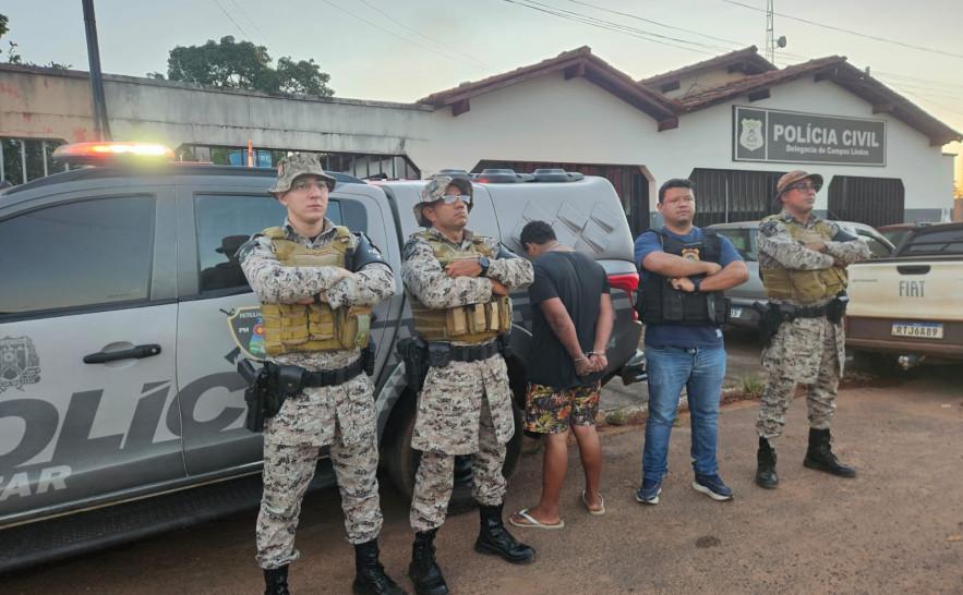 Suspeito de tentar matar homem a facadas por dívida de R$ 20 é preso no norte do TO após meses foragido