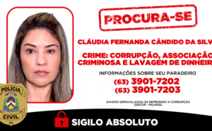 Após prisão de secretária, polícia busca mulher apontada como articuladora de suposto esquema nos contratos das UPAs de Palmas