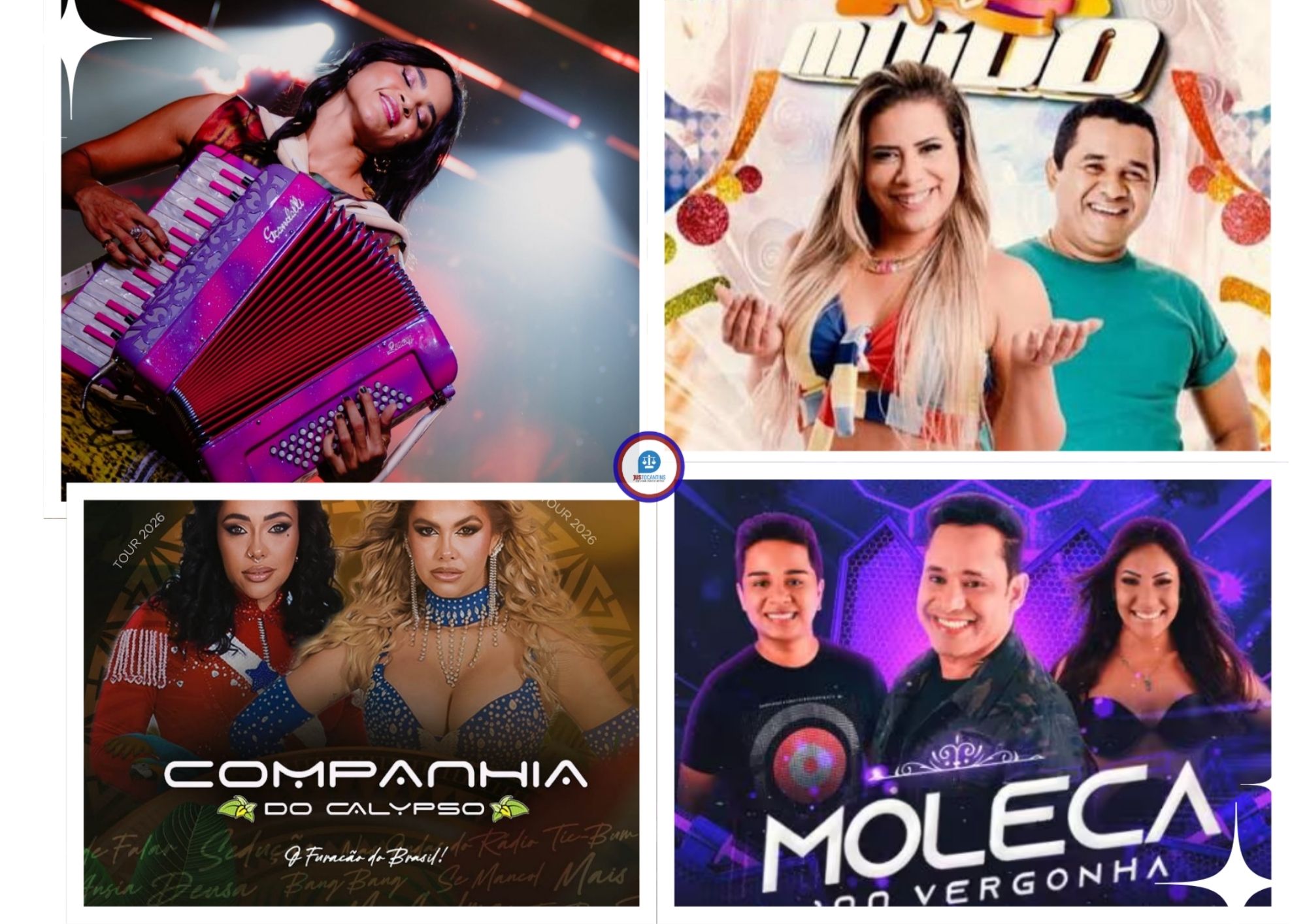 Lucy Alves, Moleca 100 Vergonha, Companhia do Calypso e Forró do Muído estão entre as atrações do Arraiá da Capital 2026