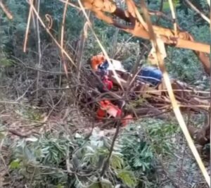 Capotamento na curva de Taquaruçu mata jovem de 22 anos e deixa dois feridos